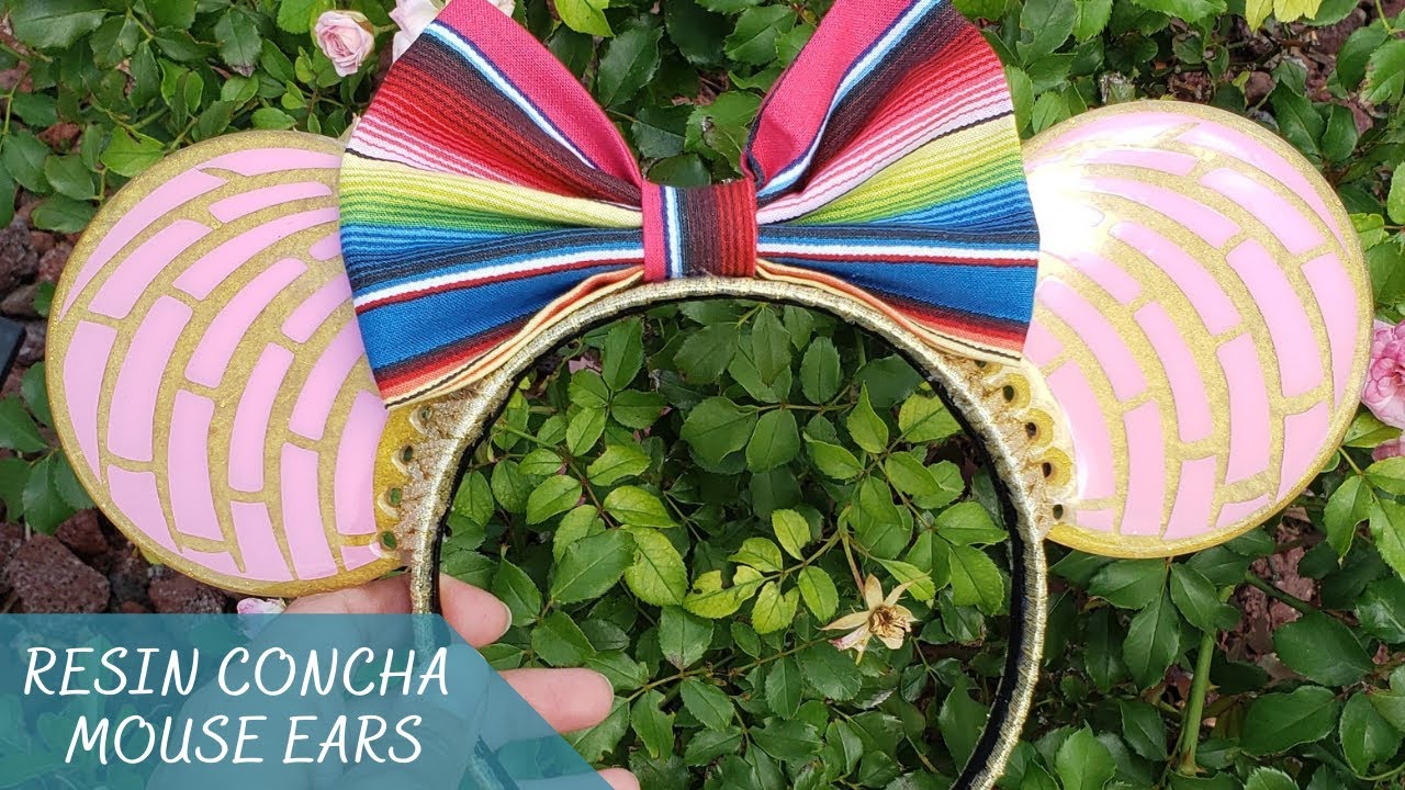 Watch me Resin: DIY Resin Concha Mouse Ears