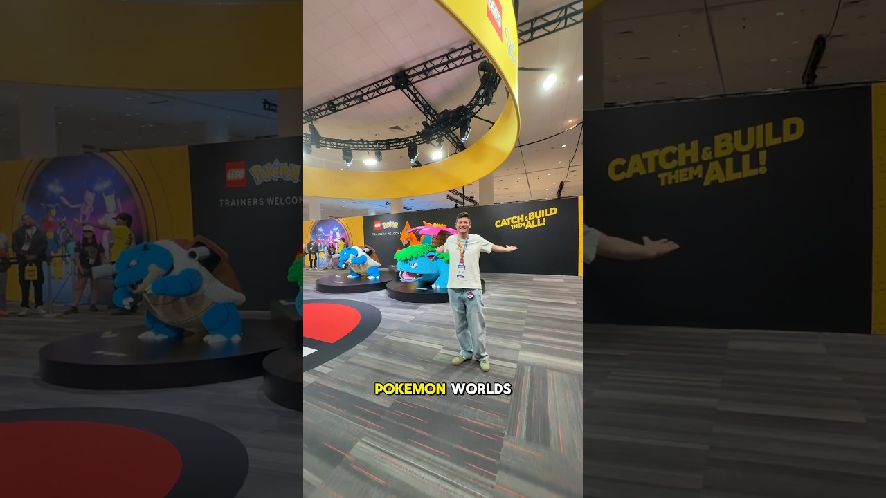 Я был на Pok&eacute;mon Worlds и проиграл (зато получил LEGO-трофей 👀)