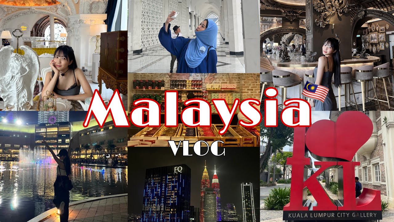 【VLOG】友達に会いに初マレーシア旅行🇲🇾✈️