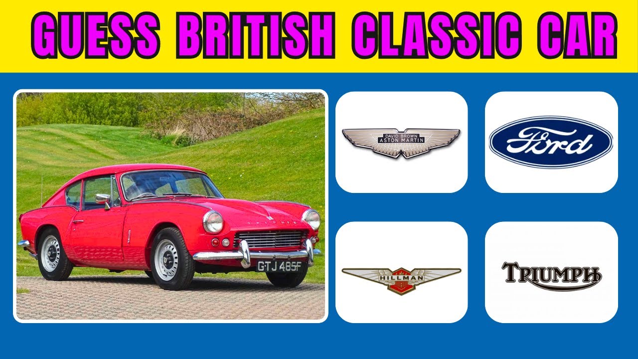 Guess the British Classic Car 🚗 🇬🇧Legendary British Classics Edition