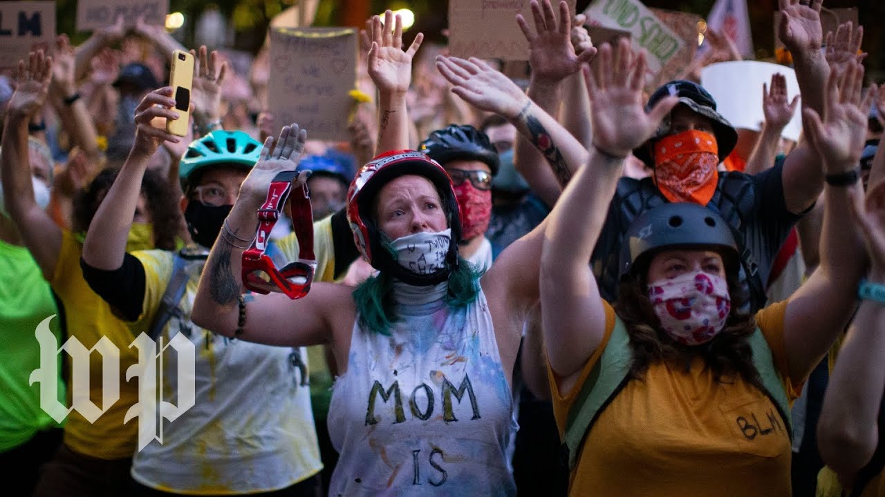 Hear from the 'Wall of Moms' on the front lines of Portland protests