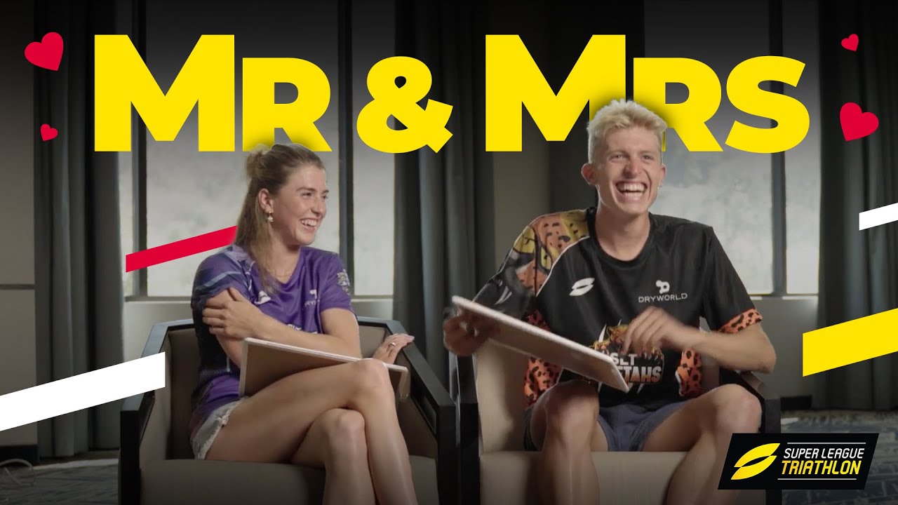 Kate Waugh & Max Stapley Play Mr & Mrs | Super League Triathlon