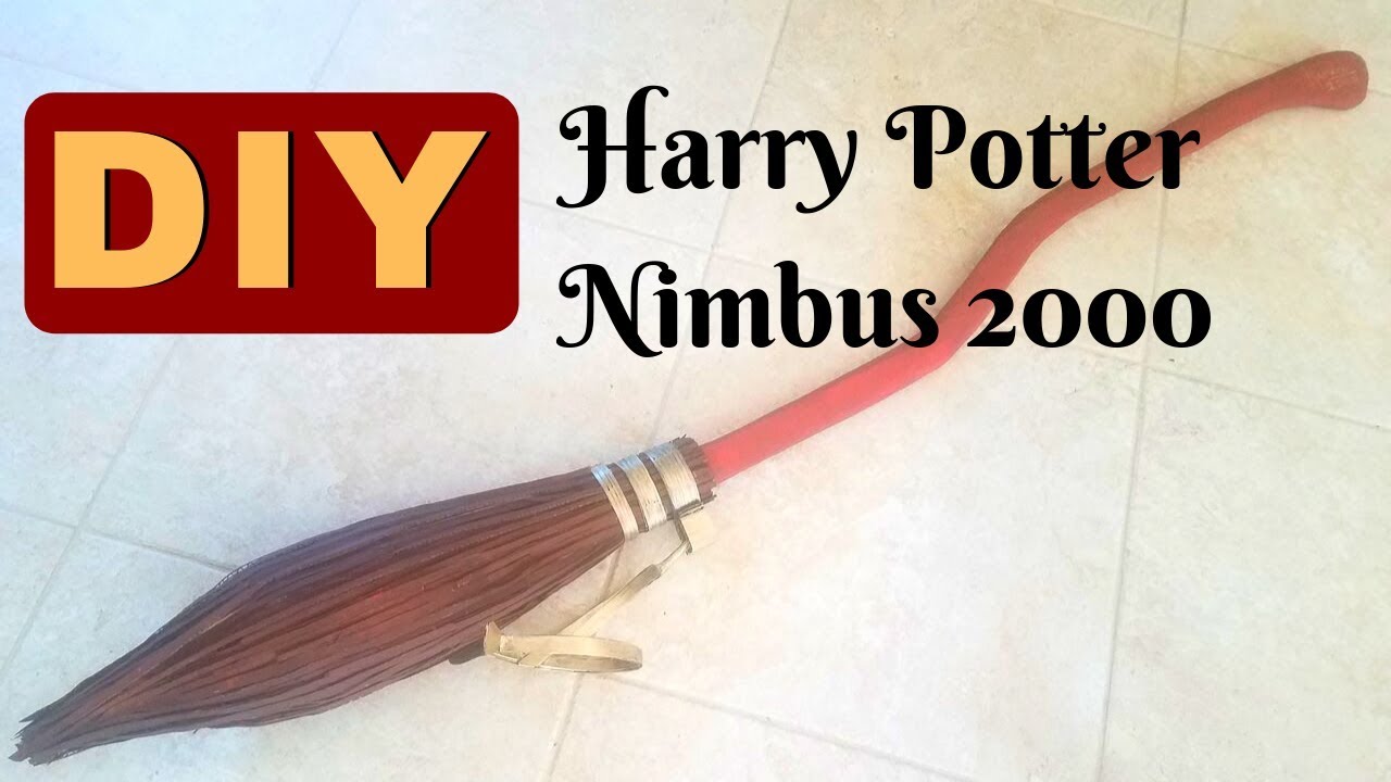 Harry Potter Nimbus 2000 | Cardboard DIY