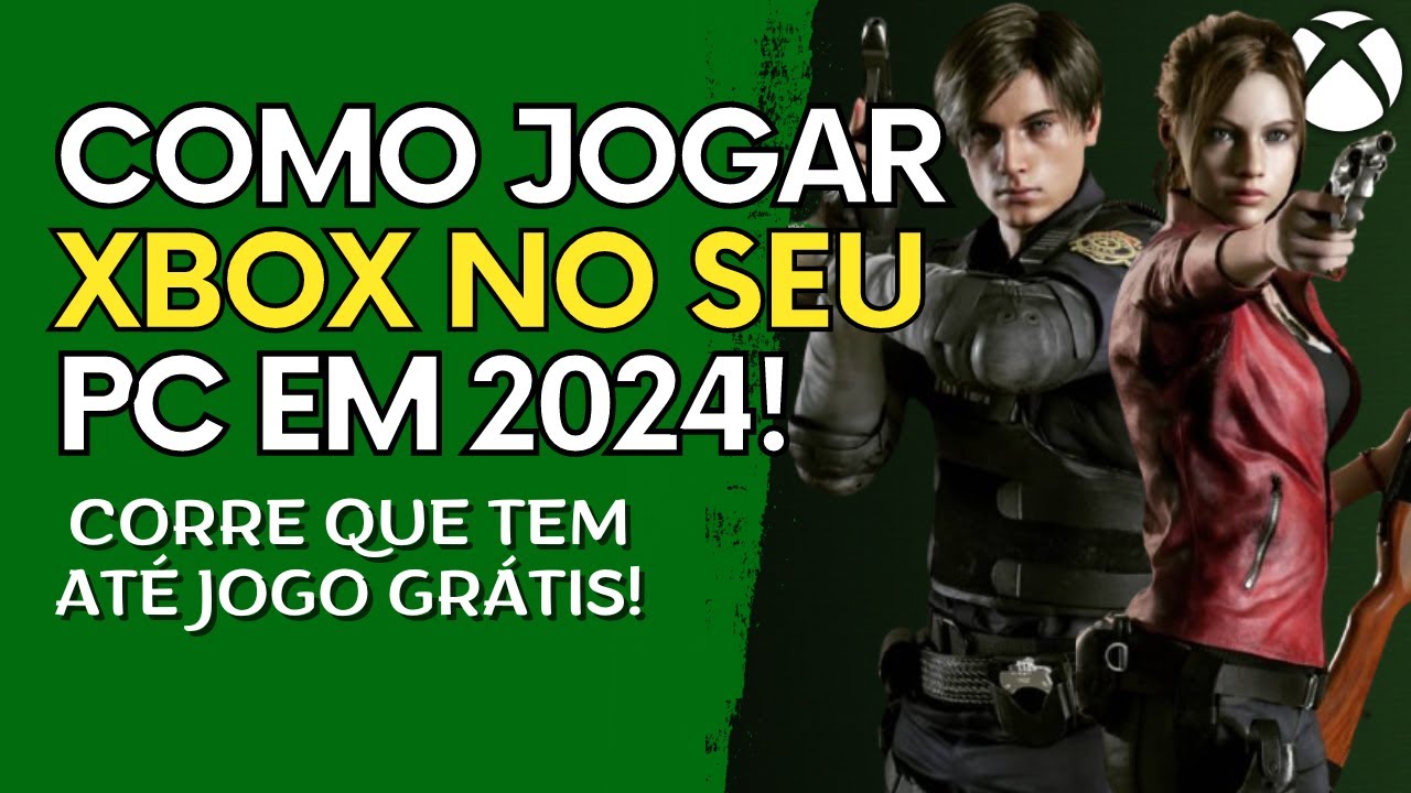 As Melhores FORMAS de Jogar XBOX no PC em 2024! | +Jogo Grátis!