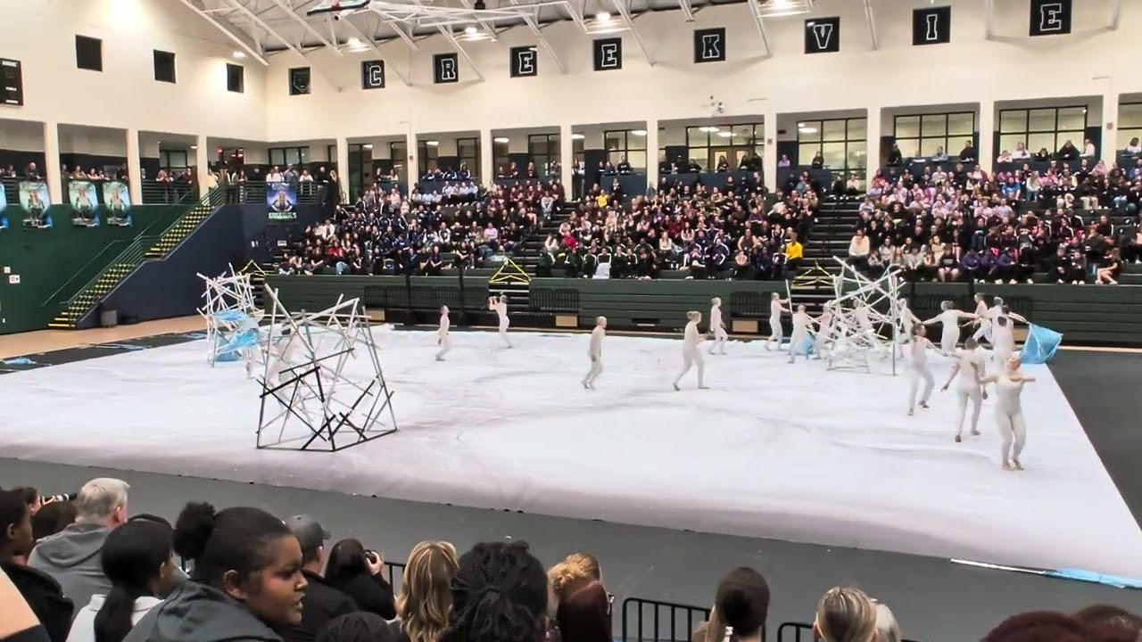 Creekview Varsity Winterguard Debut 2026