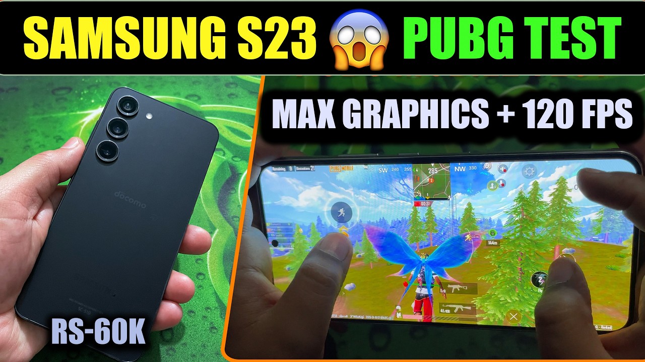 PUBG Mobile 120FPS Test on Samsung Galaxy S23 😱 | 2026 Gaming Review