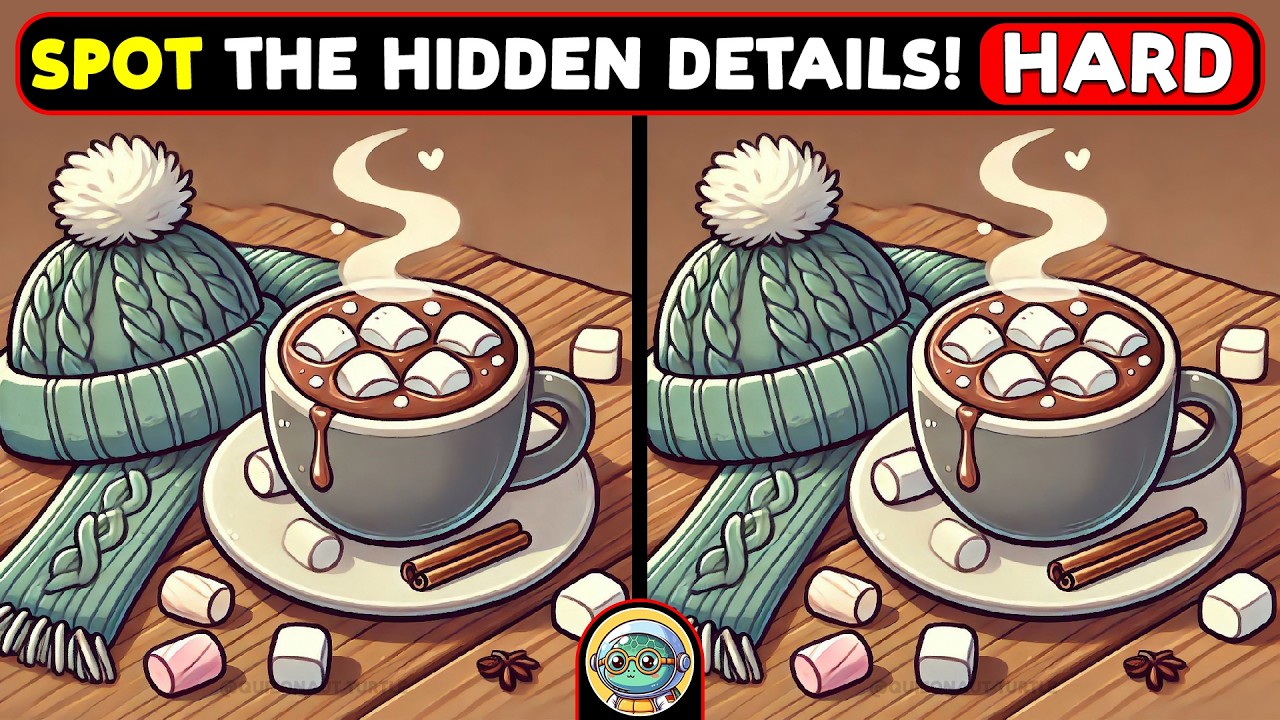 🐢🧩 Find The Difference | Can You Beat the Clock? 🧩🐢 | Quizonaut Turtle