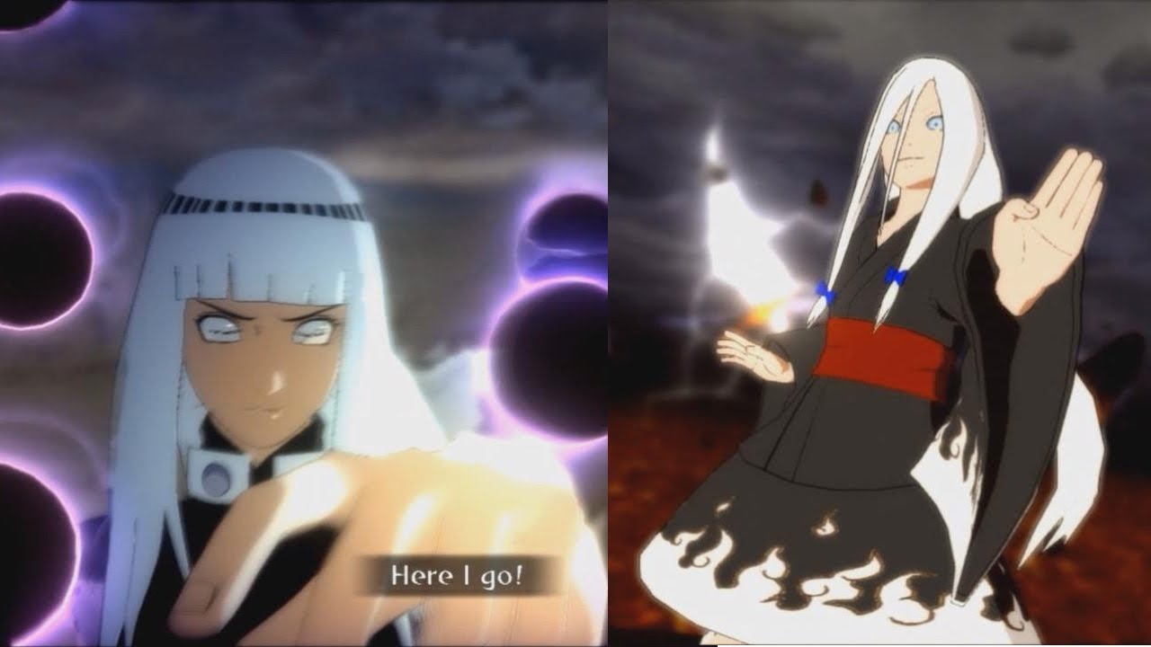 NSUNSR NSUNS4 Mod Hinata Rikudo,Hanabi Tenseigan moveset
