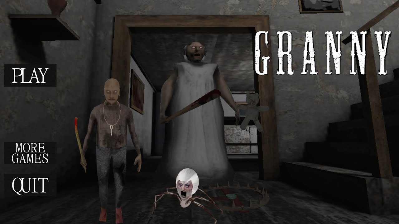 HORROR GRANNY HOUSE DOOR ESCAPE || SURAJ GAMING PLAYING GRANNY CHAPTER ONE 