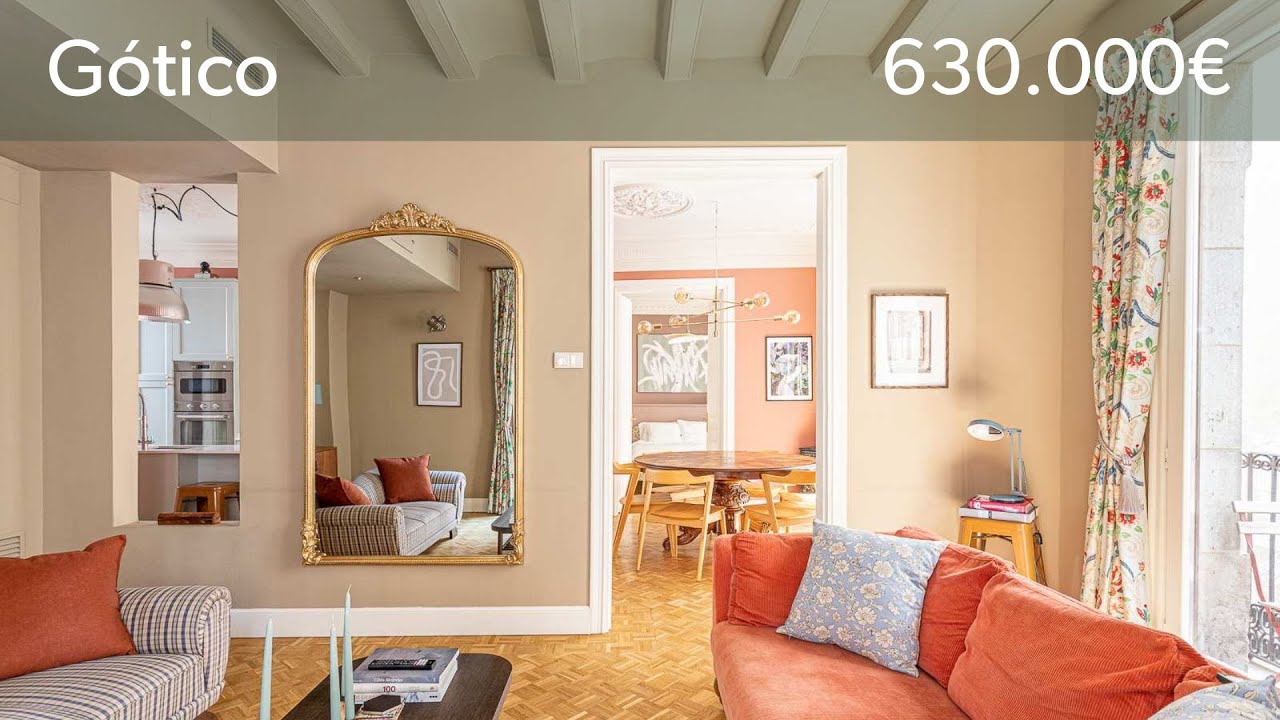Preciosa propiedad de 3 habitaciones a la venta en el Gótico, Barcelona