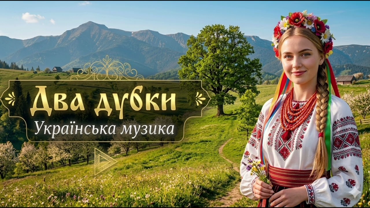 Два дубки ❤️🎵. Українська пісня.