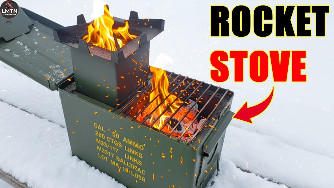 No Oil, No Gas, No Power! This Rocket Stove Heater for Winter 2025 Will Shock Millions