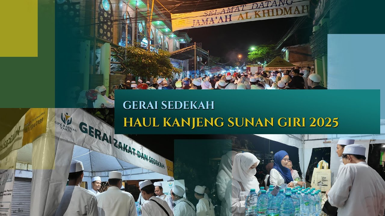 Gerai Sedekah Haul Kanjeng Sunan Giri 2025