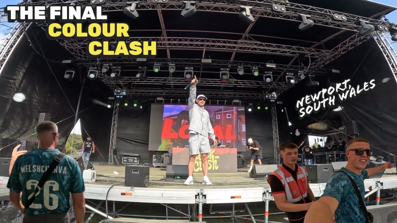 Welsh Charvas FULL SEND at the FINAL Colour Clash. Local, Bad Boy Chiller Crew & More!