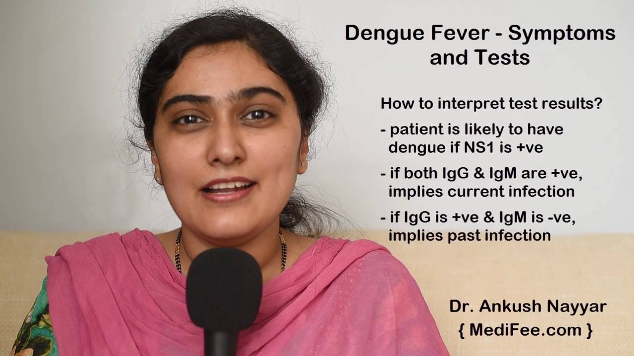 Dengue Fever - Symptoms and Tests in India