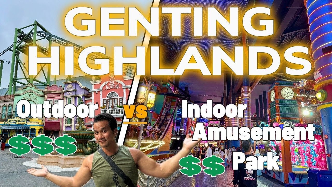 ЛУЧШИЕ АТТРАКЦИОНЫ и аттракционы в Genting Skyworlds и Skytropolis 2025! (ПОЛНЫЙ ТУР)