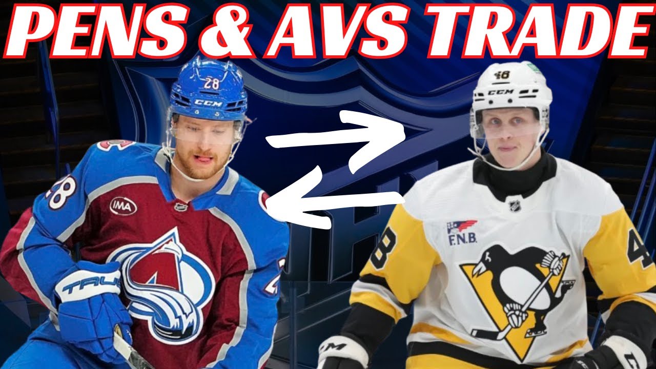 Breaking News: NHL Trade - Penguins & Avalanche Complete Trade & Bruins Kolyachonok on Waivers