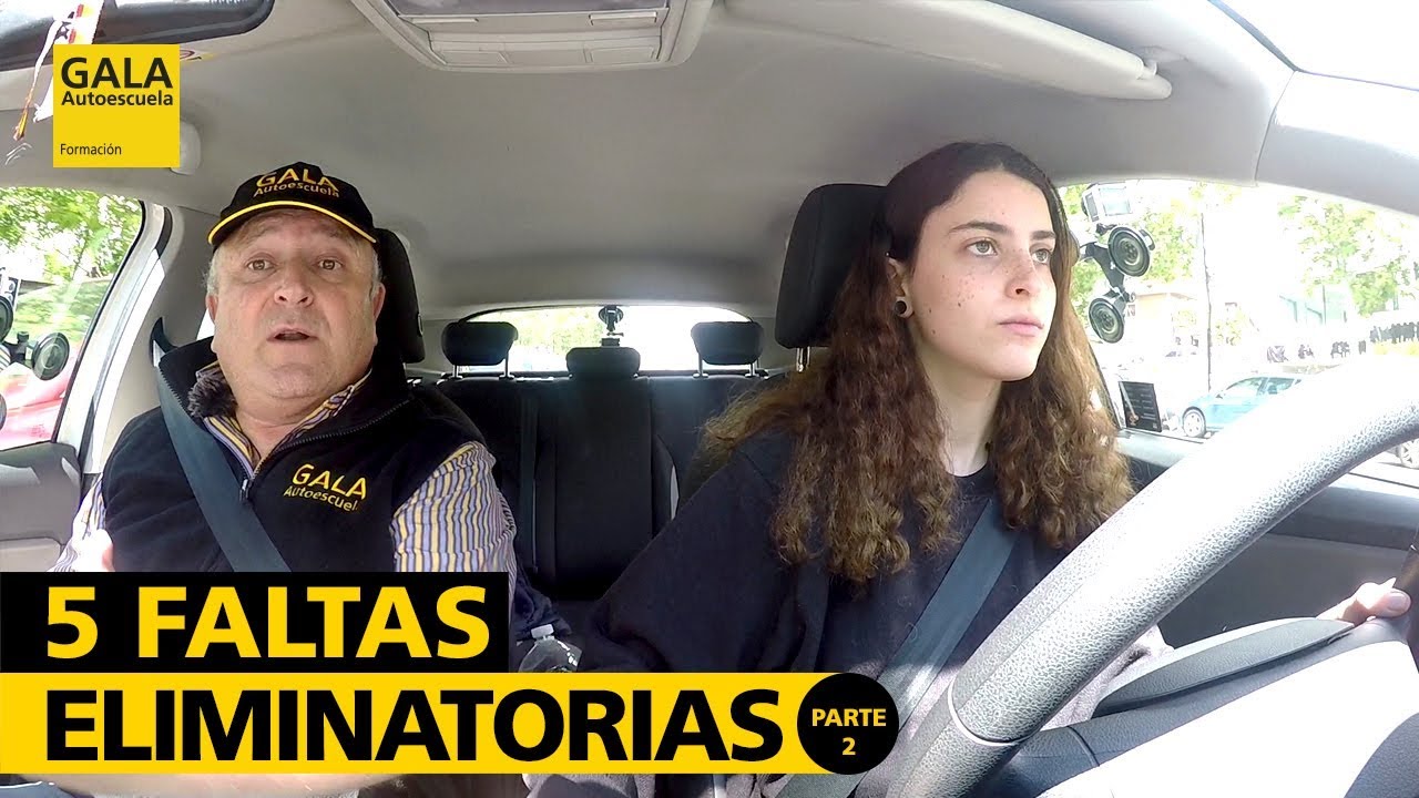 5 Faltas Eliminatorias en el Examen de Conducir (parte 2)