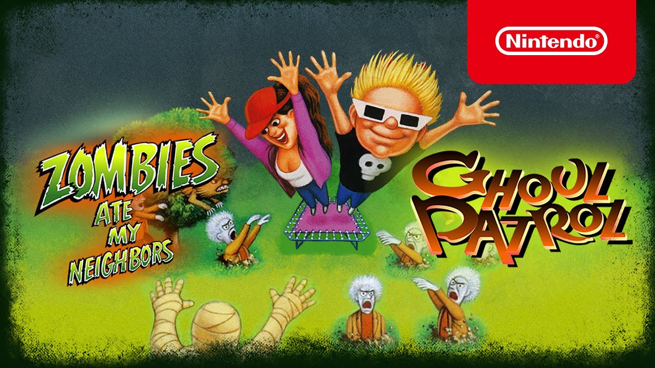 Zombies Ate My Neighbors and Ghoul Patrol - Announcement Trailer - Nintendo Switch