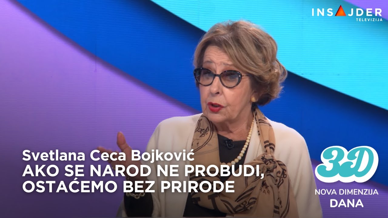 Ekološki aktivizam Svetlane Cece Bojković: Zašto se borim protiv Rio Tinta? | 3D
