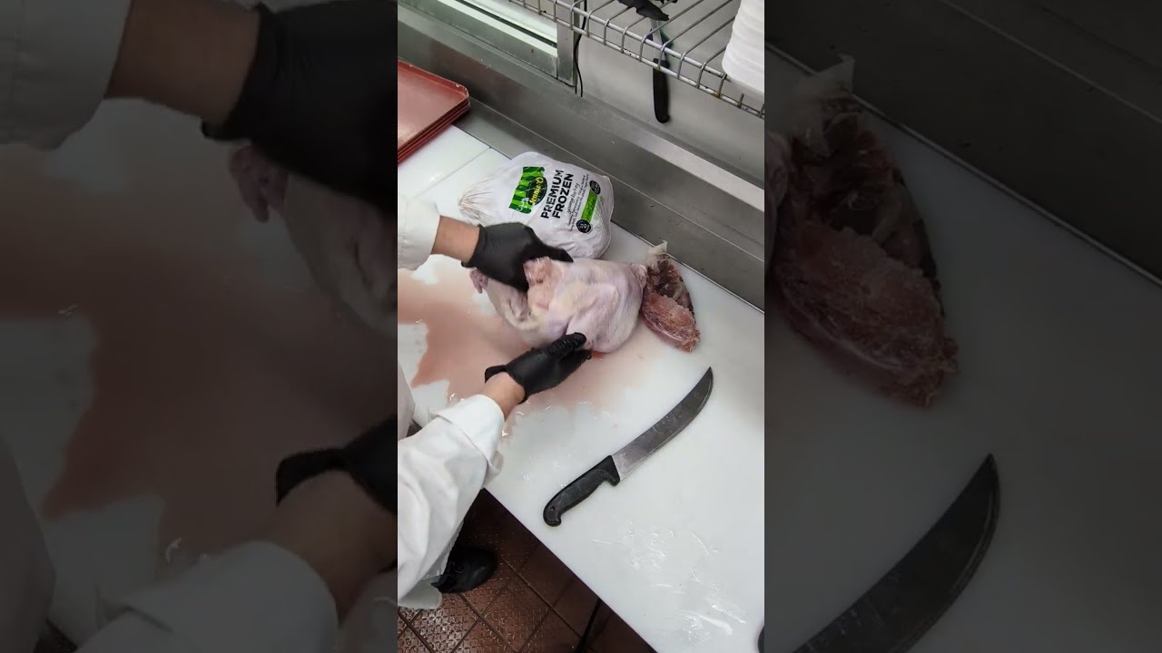 Cutting up a Turkey