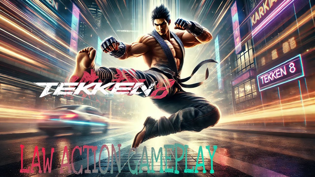 TEKKEN 8 IRON FIST (PC) 2K 60 FPS LAW GAMEPLAY