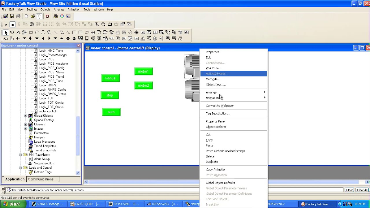 Siemens Шаг 7. Связь с AB Factorytalk View через KEPServerEX: лучшие практики