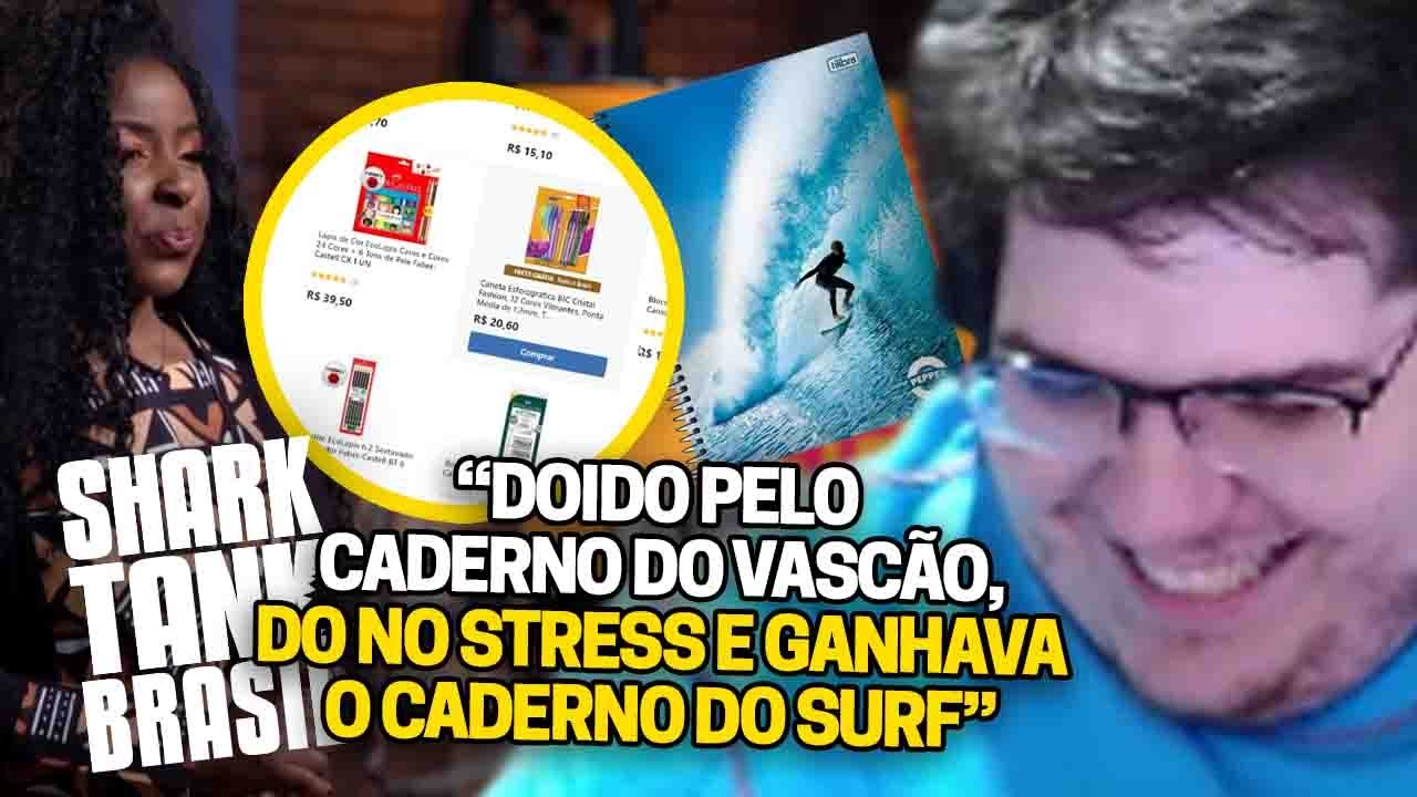 CASIMIRO REAGE: TA LIBERADO PAPELARIA NO SHARK TANK BRASIL? | Cortes do Casimito