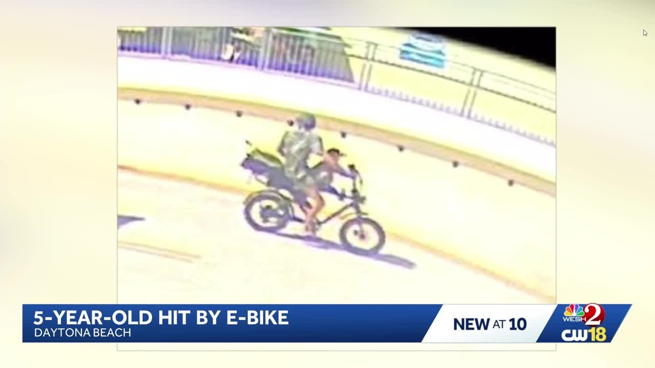 5-year-old hit by e-bike while on beach in Volusia County; deputies looking for suspects