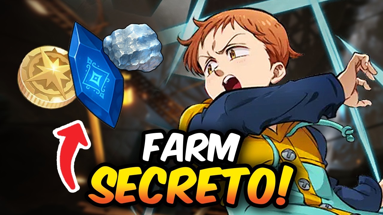 O FARM SECRETO DE OURO, PEDRA DE MAESTRIA E PLATINA! - 7DS Origin