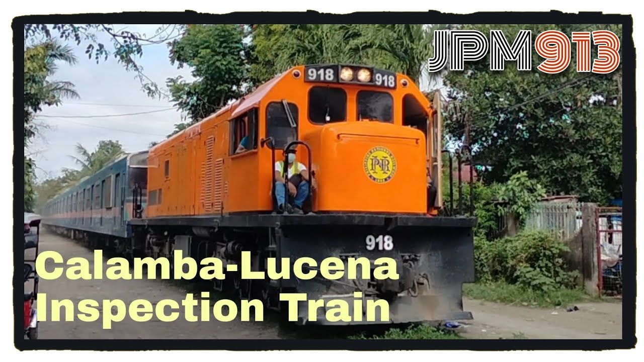 DEL 918 Inspection for Calamba to Lucena Commuter Train Reopening - College Station, Los Ba&ntilde;os