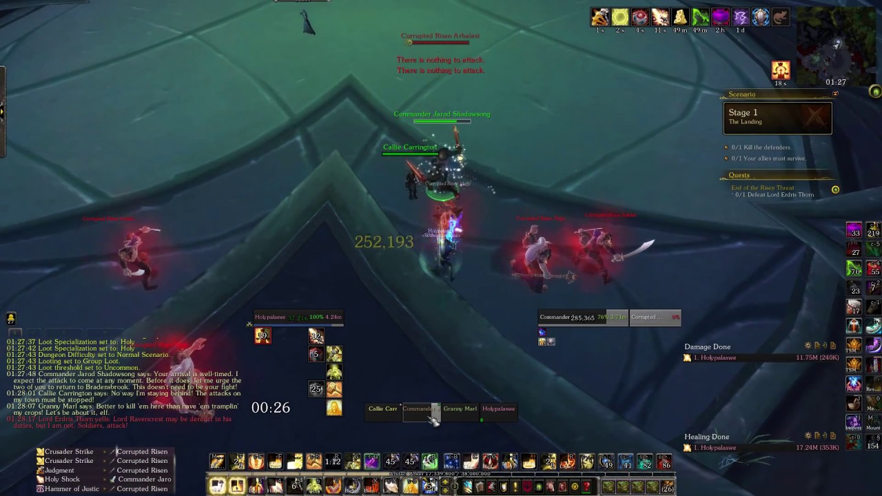 Healer Mage Tower - Holy Paladin POV