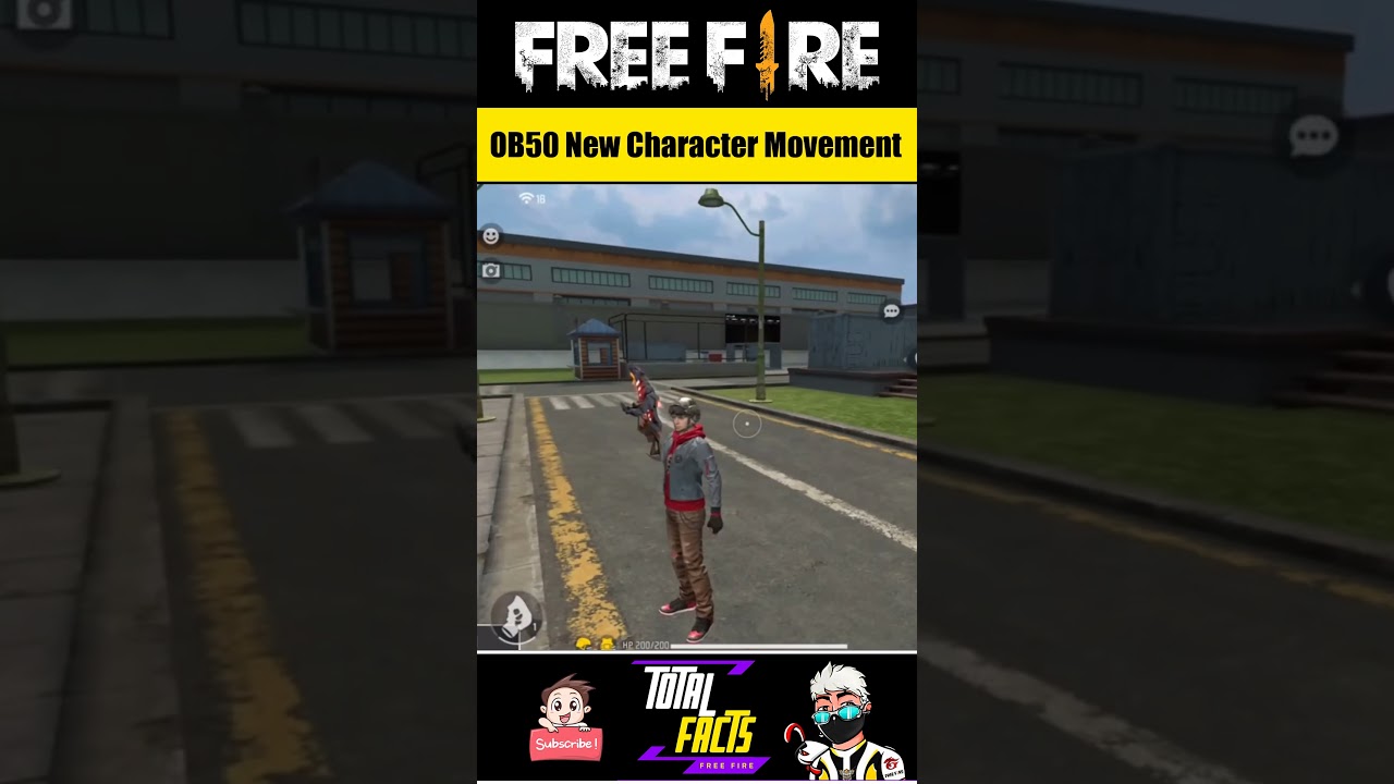 OB50 New Update Character With Gun Movement Style Changed 🏃💨 Free Fire
