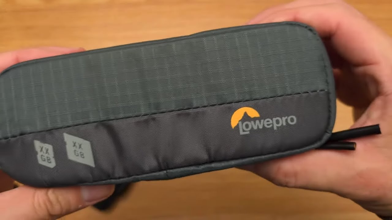 Портативный чехол для карт памяти Lowepro GearUp | Дорожный держатель для SD-карт