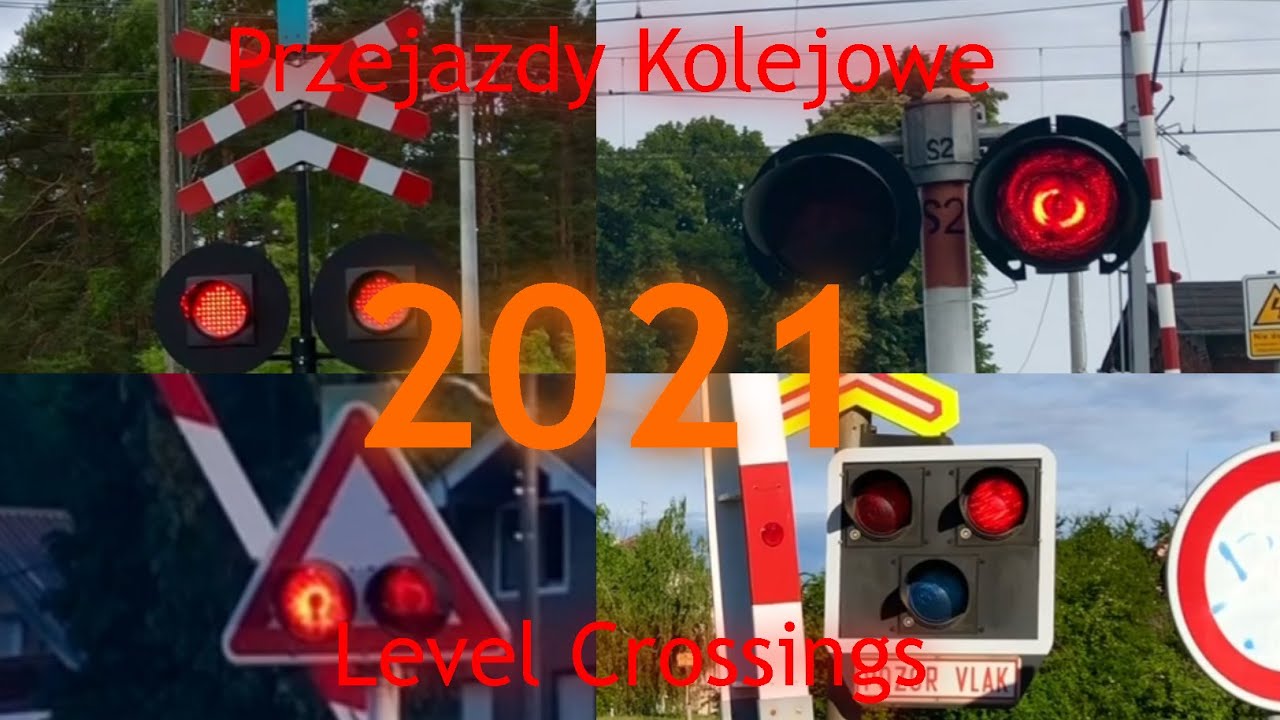 MIX Przejazdów Kolejowych 2021 // Polish (+Croatian & Czech) Level Crossing MIX 2021