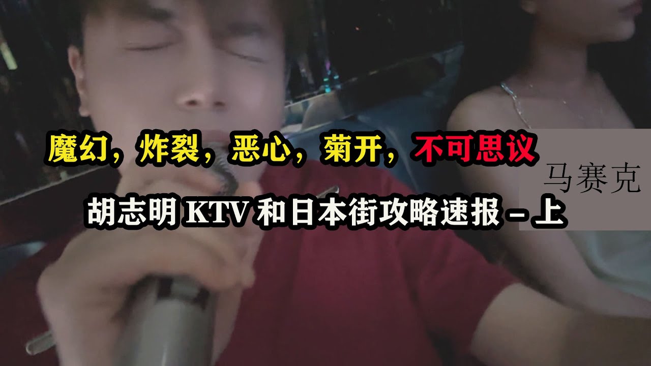 魔幻，炸裂，恶心，菊开，不可思议，胡志明KTV和日本街攻略速报-上 #东南亚旅游 #越南胡志明市  #海外生活 #环球旅行