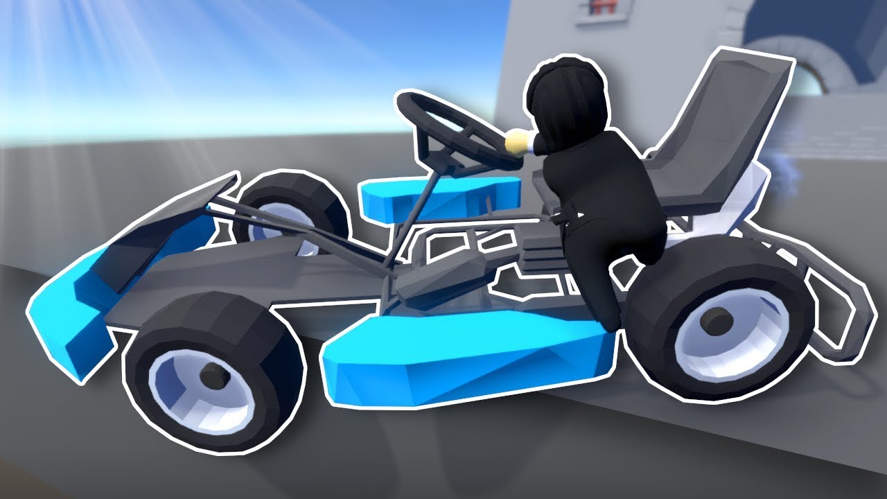 TOUGHEST GO-KART RACE EVER! - Human Fall Flat Gameplay & Funny Moments