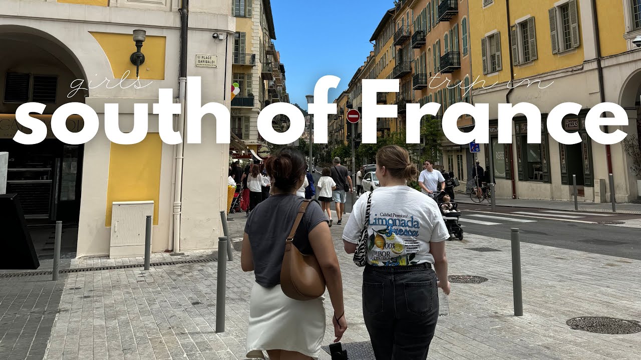 post exam trip to south of France & Monaco | travel vlog 🇫🇷🇲🇨