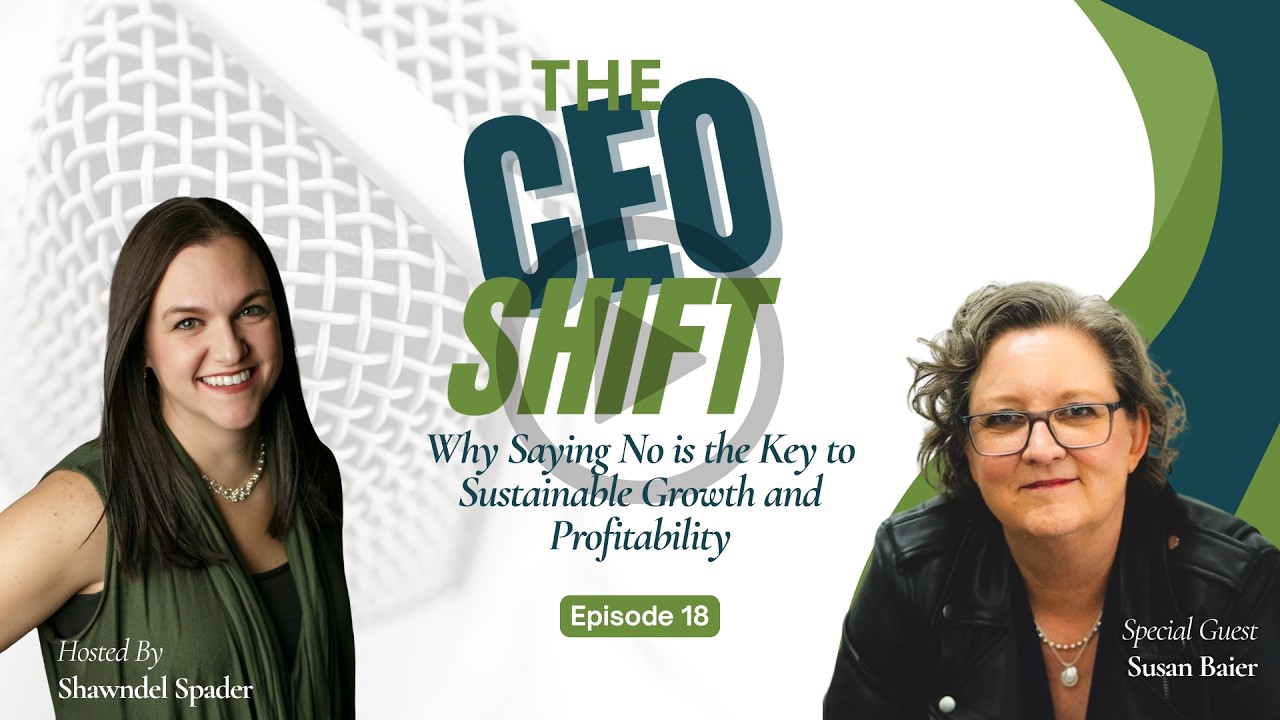Ep 18 | Why Saying No is the Key To Sustainable Growth and Profitability