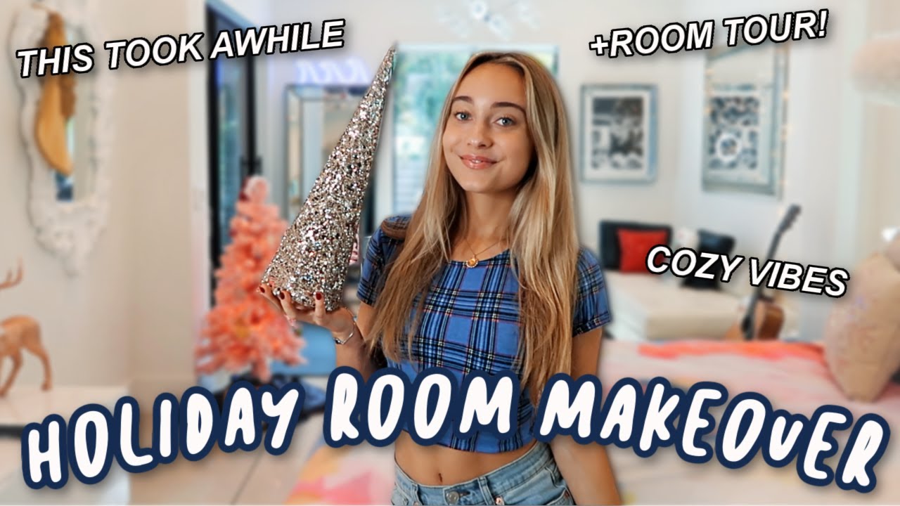 decorating my room for christmas 2020!  + room tour
