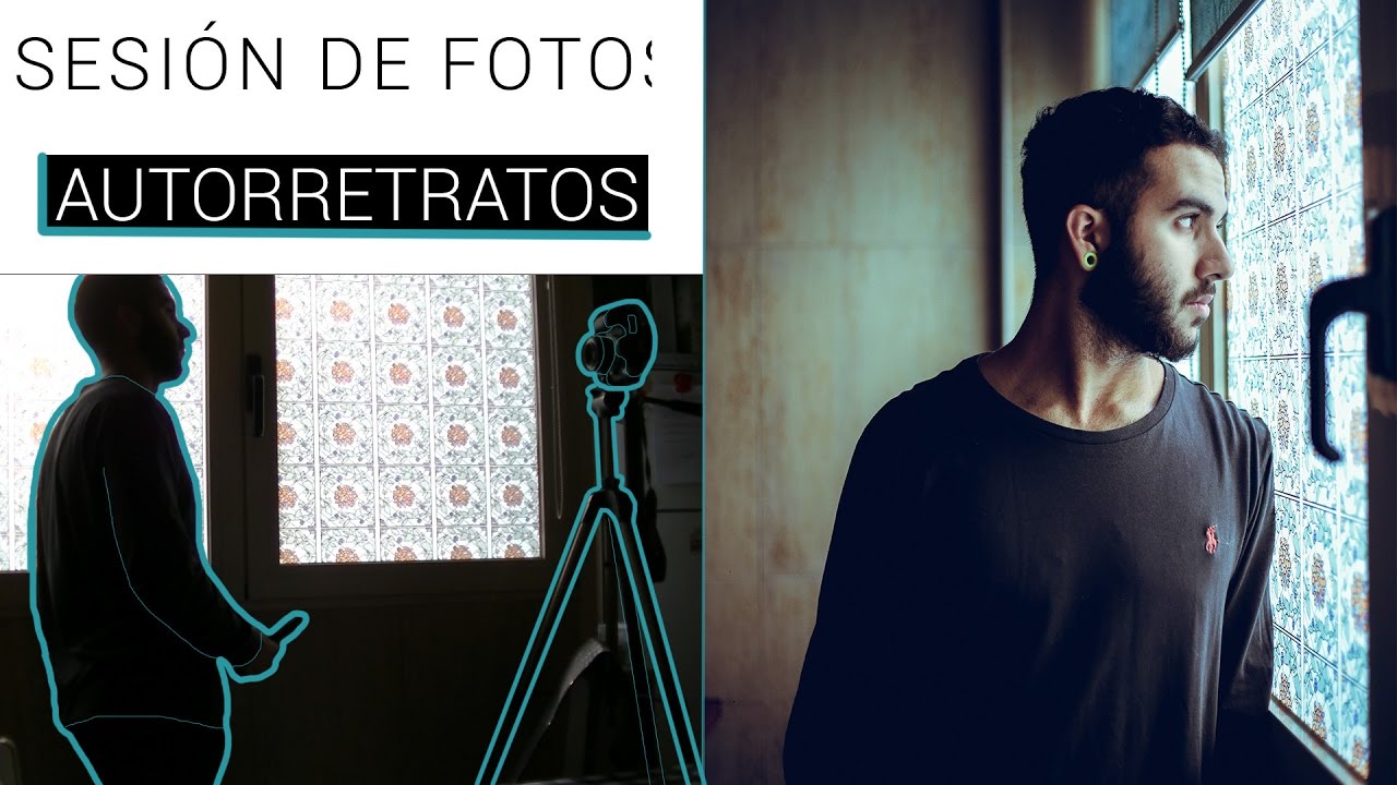 ¿Cómo hacerse un autorretrato? // ¡Así me hago mis fotos!