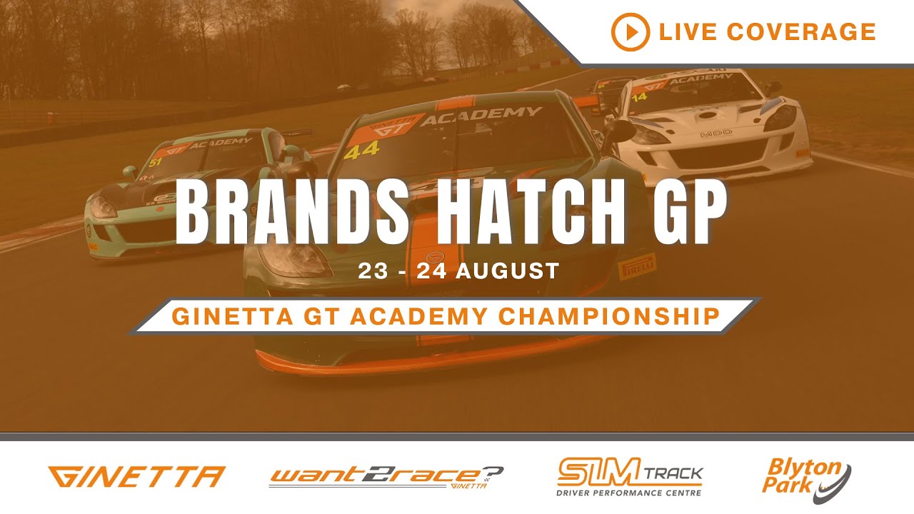 2025 Ginetta GT Academy | Brands Hatch GP  | Round 14 | LIVE