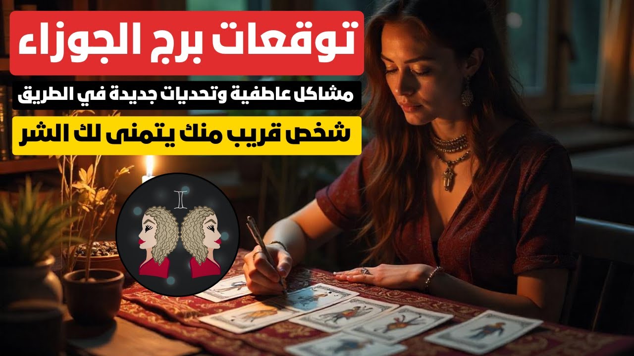 توقعات برج الجوزاء ♊ مشاكل عاطفية وتحديات جديدة في الطريق 😓 شخص يتمنى لك الشر وانت مش واخد بالك 💔