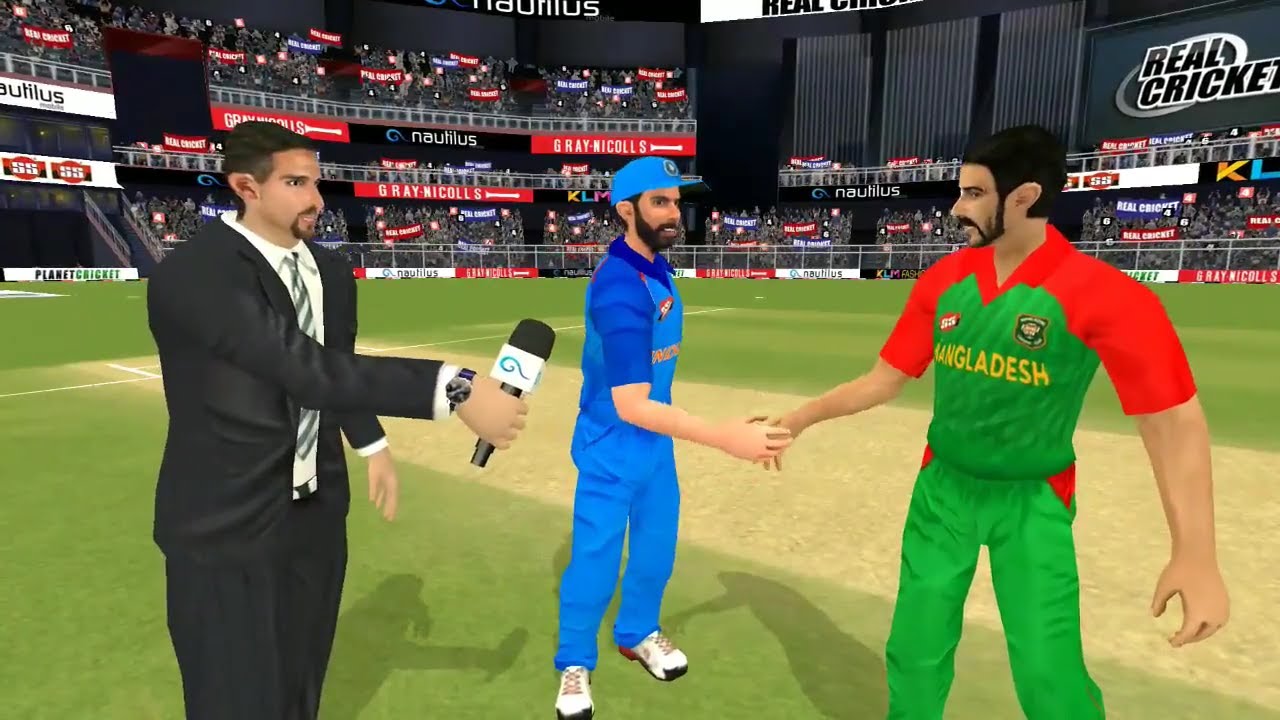 14th March Tri series 5th T20 Match Bangladesh Vs India Real Cricket 18 Gameplay