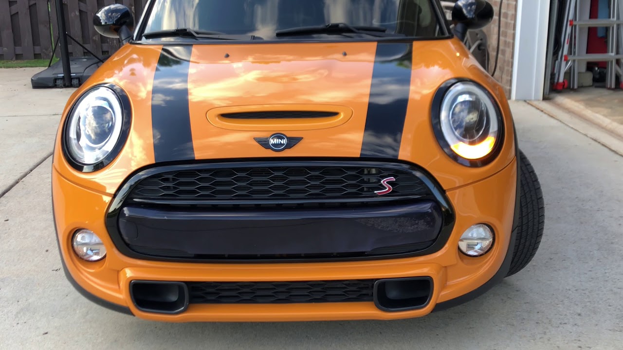 Mini Cooper S  F56 standard filament blinker vs led blinker