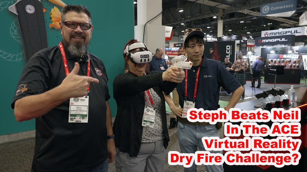 Shot Show 2024, ACE Virtual Reality Dry Fire