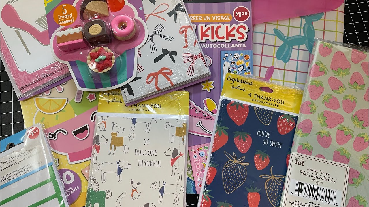 *NEW* DOLLAR TREE Haul! More School Supplies and CHEAP Craft Items