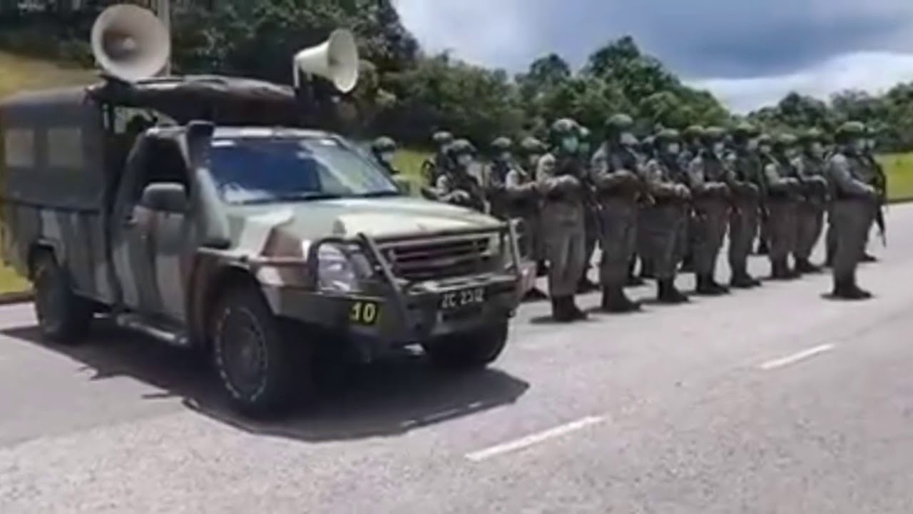 Tentera Semakin Menganas, situasi penjawat awam melaksanakan PKP