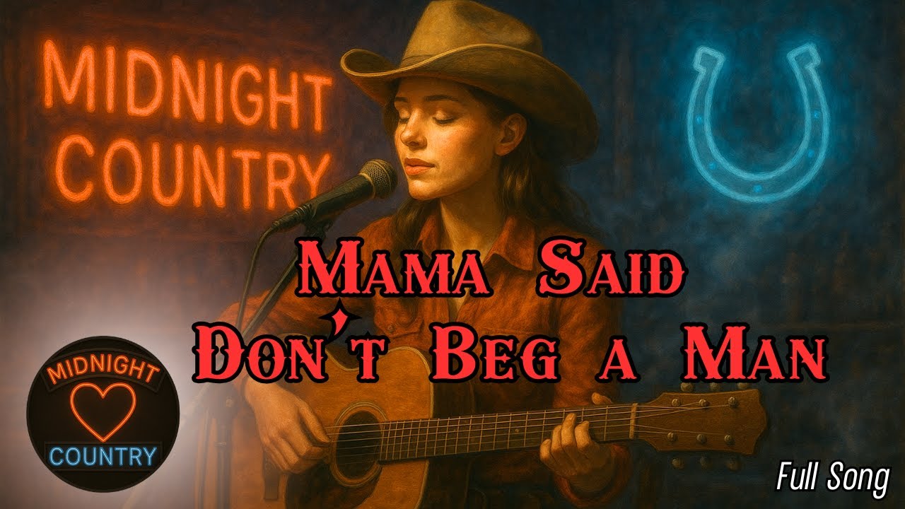 Mama Said Don&rsquo;t Beg a Man (Country Ballad) #MamaSaid #CountryBallad #MidnightCountry
