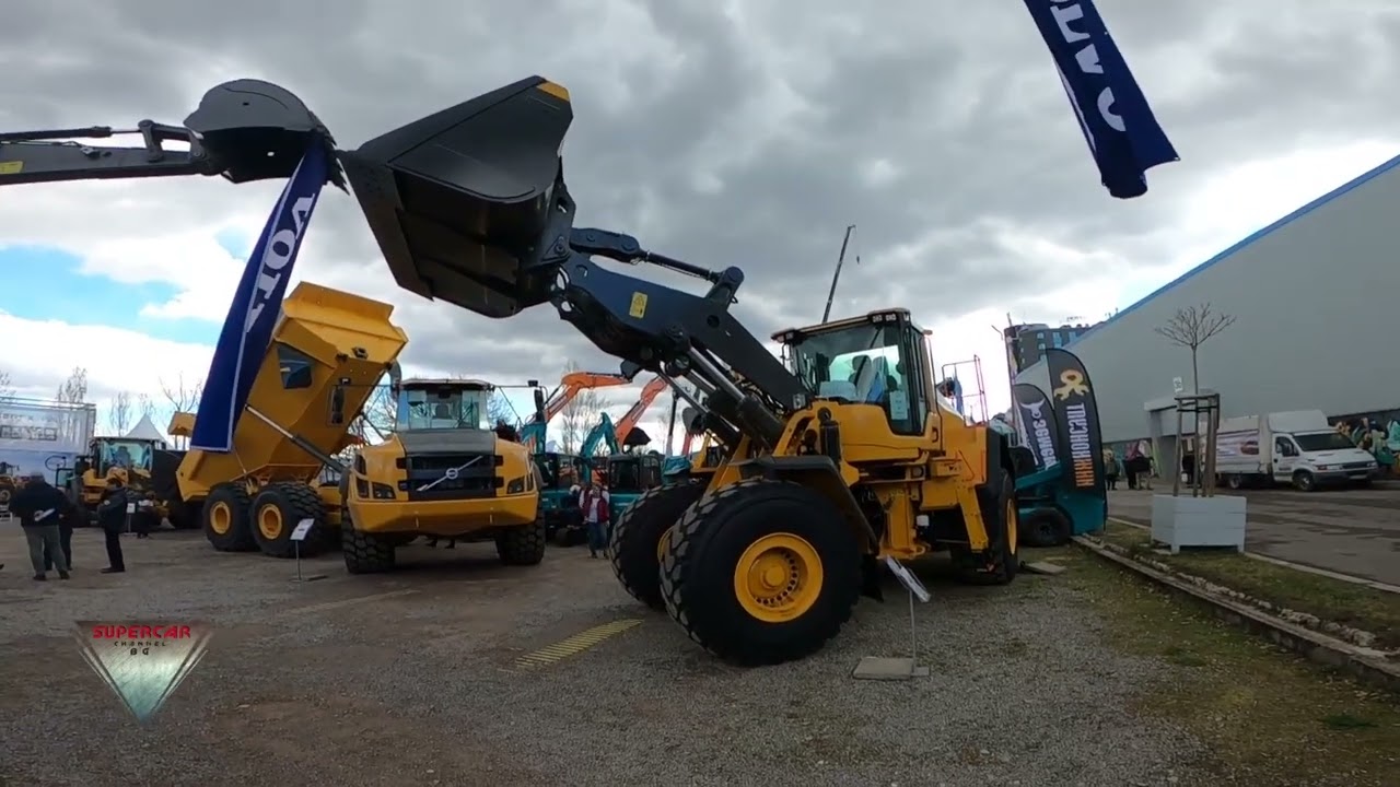2022 VOLVO L180H LOADER  Interior and  Exterior Walkaround   ATEST Expo IEC